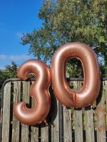 Folienzahl 75 cm verschiedene Farben mit Helium gefüllt – Bild 2