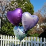 Herzballons aus Folie 35cm auf Wunsch personalisiert