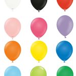 Ballon aus Latex mit Helium gefüllt große Farbauswahl