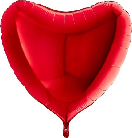 Herzballons aus Folie 75cm auf Wunsch personalisiert