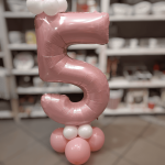 Zahlenbouquet - eine Zahl - mit Standfuß