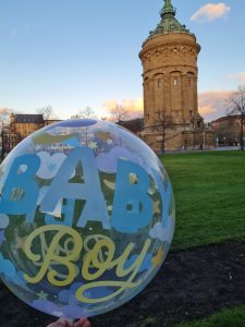 Bubble Ballon Baby Boy