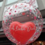 Ich liebe Dich Bubble Ballon