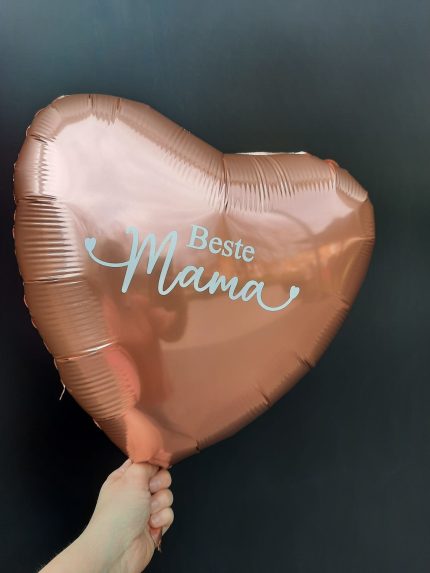 Folienballon Beste Mama verschiedene Farben