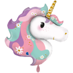 Folienballon Einhorn Kopf