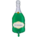 Folienballon Sektflasche