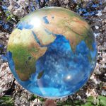 Weltkugel Bubble Ballon