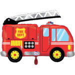 Folienballon Feuerwerauto