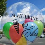 Schulkind Bubble Ballon