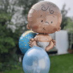 Baby Ballon Set  Nr2 in Blau