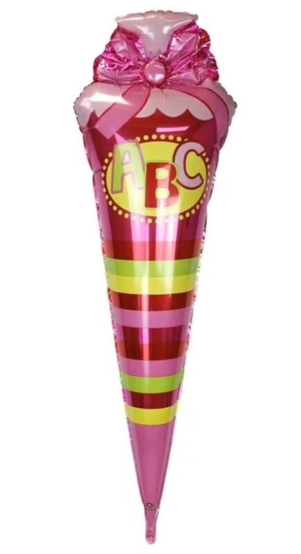 Super Wings Dizzy Folienballon – Rosa, 85 Cm, Mit Selbstversiegelungsventil