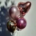 Bride to be Ballon Set Roségold Rosa und Gold Jungessellenabschied