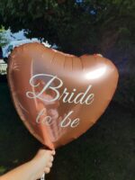 Folienballon "Bride to be" verschiedene Farben