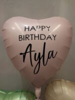 Happy Birthday Herz mit Personalisierung Wunschname – Bild 10