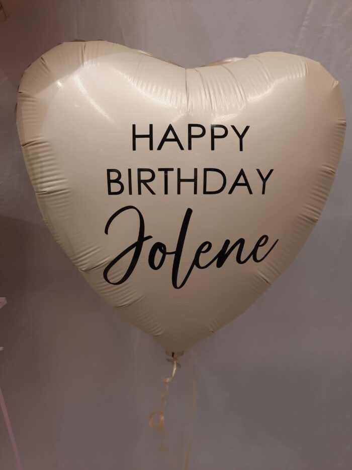 Happy Birthday Herz mit Personalisierung Wunschname – Bild 9