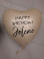 Happy Birthday Herz mit Personalisierung Wunschname – Bild 5