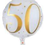 Folienballon zum 50. Geburtstag