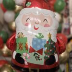 Folienballon Nikolaus Santa Claus Weihnachtsmann
