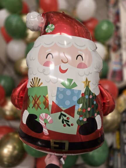 Folienballon Nikolaus Santa Claus Weihnachtsmann