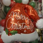 Folienballon Weihnachtsmütze Nikolausmütze Weihnachten