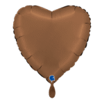 Herz Folienballon 35cm unbedruckt oder mit Wunschtext – Bild 27