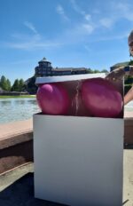 Ballon Box gefüllt mit Helium Ballons – Bild 3