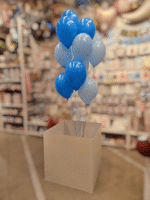 Ballon Box gefüllt mit Helium Ballons – Bild 2