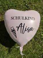 Folienballon Schulkind mit Name – Bild 10