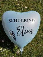 Folienballon Schulkind mit Name – Bild 9