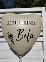 Folienballon Schulkind mit Name – Bild 3