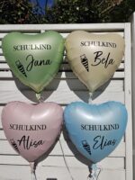 Folienballon Schulkind mit Name