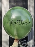 Bubble Ballon Ø 45 cm Personalisiert – Bild 2