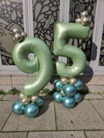 Ballonbouquet - zwei Zahlen - mit Standfuß – Bild 8