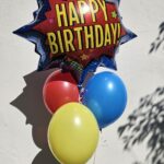 Happy Birthday Ballon Set Superheld