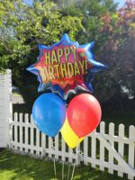 Happy Birthday Ballon Set Superheld – Bild 6