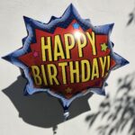 Folienballon Happy Birthday Comic Sprechblase