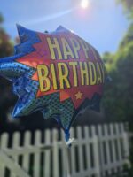 Folienballon Happy Birthday Comic Sprechblase – Bild 3