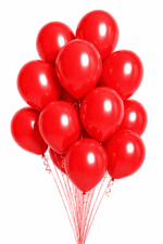 Latex Ballons Ø 30 cm Basis Rot