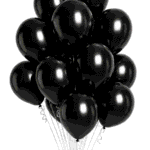 Latex Ballons Ø 30 cm Basis Schwarz
