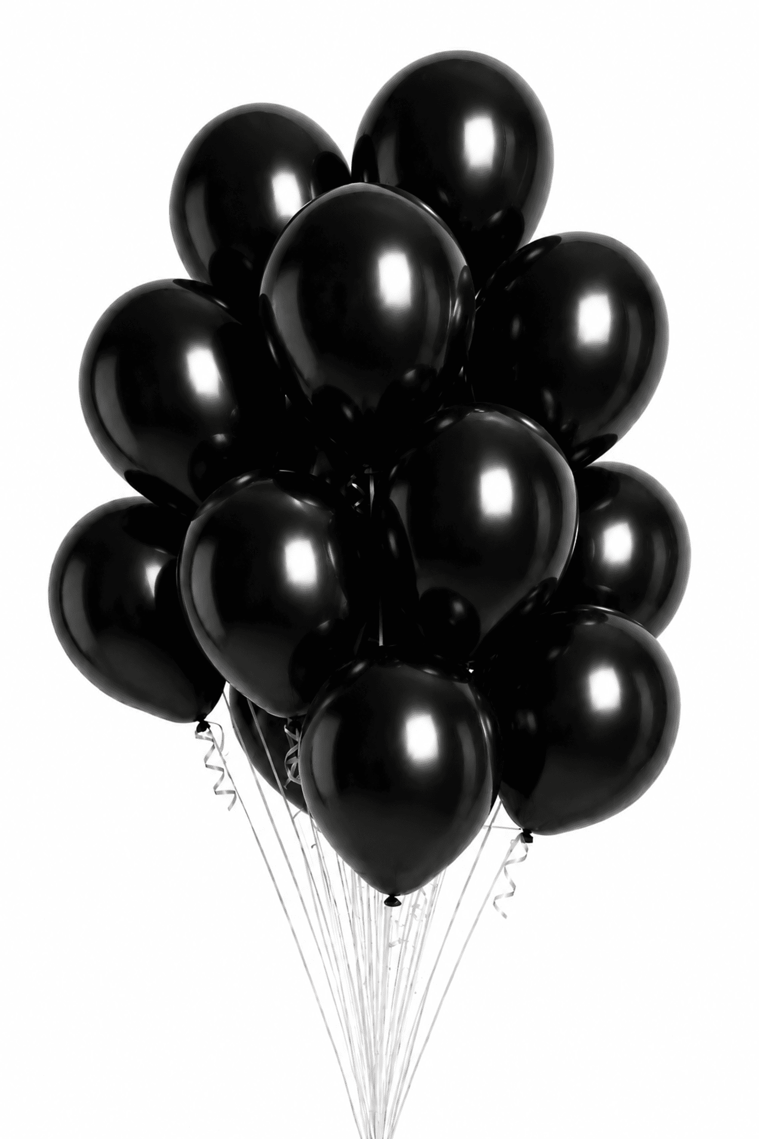 Latex Basis Schwarz Latex Ballons Ø 30 cm Basis Schwarz – Bild 1