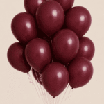 Latex Ballons Ø 30 cm Fashion Merlot Rot