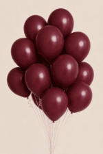 Latex Ballons Ø 30 cm Fashion Merlot Rot