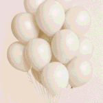 Latex Ballons Ø 30 cm Fashion Sandweiß