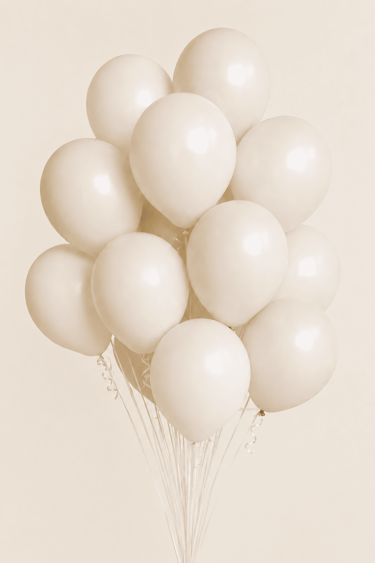 Latex Fashion Sandweiß Latex Ballons Ø 30 cm Fashion Sandweiß – Bild 1