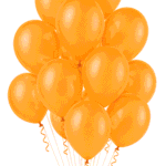 Latex Ballons Ø 30 cm Basis Orange