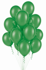 Latex Ballons Ø 30 cm Basis Grün