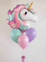 Folienballon Einhorn Kopf – Bild 3