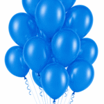 Latex Ballons Ø 30 cm Basis Blau