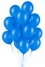 Latex Ballons Ø 30 cm Basis Blau