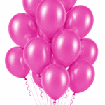 Latex Ballons Ø 30 cm Basis Pink